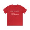 How to bunt Kids Softstyle Tee - Image 9